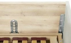 Stauraumbett Grow Up | Sandgrau / Risseiche (Nachbildung) 90 cm -Kindermöbel Verkaufsladen 12114695 11 202003022232