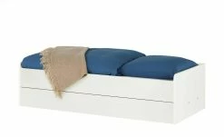 Stauraumbett Grow Up | Weiß 90 cm