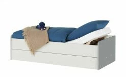 Stauraumbett Grow Up | Grau / Sandgrau 90 cm -Kindermöbel Verkaufsladen 12114708 12 202108231242