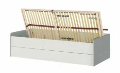 Stauraumbett Grow Up | Grau / Sandgrau 90 cm -Kindermöbel Verkaufsladen 12114708 13 202108231242