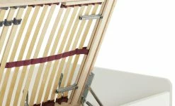 Stauraumbett Grow Up | Sandgrau / Weiß 90 cm -Kindermöbel Verkaufsladen 12114712 15 202108231242