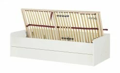 Stauraumbett Grow Up | Sandgrau / Weiß 90 cm -Kindermöbel Verkaufsladen 12114712 4 202003022232