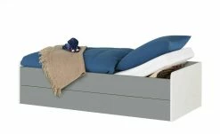 Stauraumbett Grow Up | Sandgrau / Grau 90 cm -Kindermöbel Verkaufsladen 12114713 14 202108231240