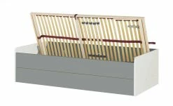 Stauraumbett Grow Up | Sandgrau / Grau 90 cm -Kindermöbel Verkaufsladen 12114713 15 202108231240