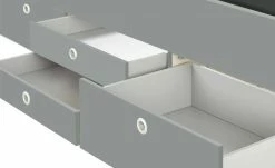 Schubkastenbett Grow Up | Grau 200 cm 90 cm -Kindermöbel Verkaufsladen 12114716 2 202007080957