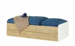 Stauraumbett Grow Up | Weiß / Wildeiche (Nachbildung) 120 cm -Kindermöbel Verkaufsladen 12114819 9 202003032235