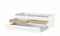 Duobett mit Stauraum Grow Up | Weiß / Wildeiche (Nachbildung) 90 cm -Kindermöbel Verkaufsladen 12114826 10 202003132234