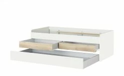 Duobett mit Stauraum Grow Up | Weiß / Risseiche (Nachbildung) 90 cm -Kindermöbel Verkaufsladen 12114828 10 202003112234