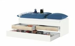 Duobett mit Stauraum Grow Up | Weiß / Risseiche (Nachbildung) 90 cm -Kindermöbel Verkaufsladen 12114828 6 202003112234