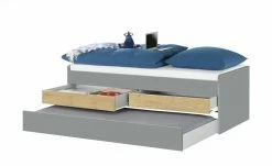 Duobett mit Stauraum Grow Up | Grau / Wildeiche (Nachbildung) 90 cm -Kindermöbel Verkaufsladen 12114829 7 202003132234