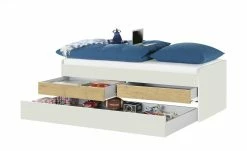 Duobett mit Stauraum Grow Up | Sandgrau / Wildeiche (Nachbildung) 90 cm -Kindermöbel Verkaufsladen 12114835 4 202003112234