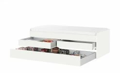 Duobett mit Stauraum Grow Up | Weiß 90 cm -Kindermöbel Verkaufsladen 12114837 2 202003112234