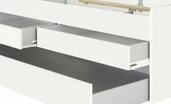 Duobett mit Stauraum Grow Up | Weiß 90 cm -Kindermöbel Verkaufsladen 12114837 9 202003112234