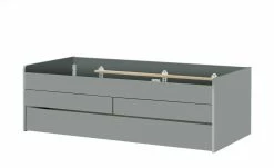 Duobett mit Stauraum Grow Up | Grau 90 cm -Kindermöbel Verkaufsladen 12114838 1 202003122234