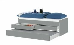 Duobett mit Stauraum Grow Up | Grau 90 cm -Kindermöbel Verkaufsladen 12114838 3 202003122234