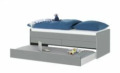 Duobett mit Stauraum Grow Up | Grau 90 cm -Kindermöbel Verkaufsladen 12114838 5 202003122234