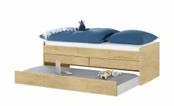 Duobett mit Stauraum Grow Up | Wildeiche (Nachbildung) 90 cm -Kindermöbel Verkaufsladen 12114841 8 202003122234