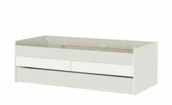 Duobett mit Stauraum Grow Up | Sandgrau / Weiß 90 cm -Kindermöbel Verkaufsladen 12114853 1 202003122234