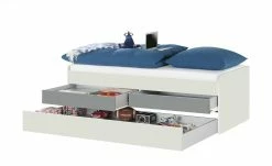 Duobett mit Stauraum Grow Up | Sandgrau / Grau 90 cm -Kindermöbel Verkaufsladen 12114854 10 202003122234