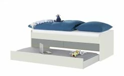 Duobett mit Stauraum Grow Up | Sandgrau / Grau 90 cm -Kindermöbel Verkaufsladen 12114854 9 202003122234