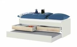 Duobett mit Stauraum Grow Up | Sandgrau / Risseiche (Nachbildung) 120 cm -Kindermöbel Verkaufsladen 12114856 1 202003122234