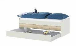 Duobett mit Stauraum Grow Up | Sandgrau / Risseiche (Nachbildung) 120 cm -Kindermöbel Verkaufsladen 12114856 3 202003122234