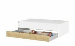 Duobett Grow Up | Weiß / Wildeiche (Nachbildung) 90 cm -Kindermöbel Verkaufsladen 12115021 7 202007080955