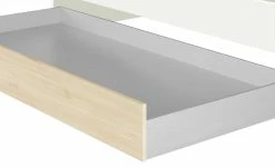 Duobett Grow Up | Weiß / Livorno Buche (Nachbildung) 90 cm -Kindermöbel Verkaufsladen 12115022 5 202007080955