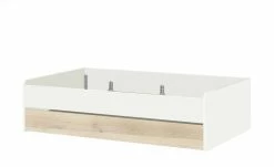 Duobett Grow Up | Weiß / Risseiche (Nachbildung) 90 cm -Kindermöbel Verkaufsladen 12115023 11 202108231241