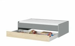 Duobett Grow Up | Grau / Livorno Buche (Nachbildung) 90 cm -Kindermöbel Verkaufsladen 12115025 7 202108231241
