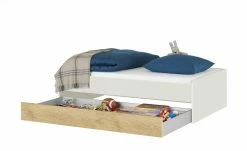 Duobett Grow Up | Sandgrau / Wildeiche (Nachbildung) 90 cm -Kindermöbel Verkaufsladen 12115031 4 202007080955