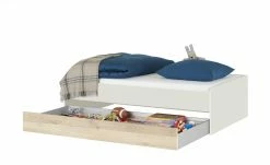 Duobett Grow Up | Sandgrau / Risseiche (Nachbildung) 90 cm -Kindermöbel Verkaufsladen 12115033 2 202007080955