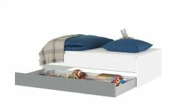 Duobett Grow Up | Weiß / Grau 90 cm -Kindermöbel Verkaufsladen 12115040 8 202108231240