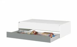 Duobett Grow Up | Weiß / Grau 90 cm -Kindermöbel Verkaufsladen 12115040 9 202108231240