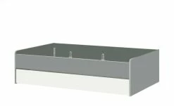 Duobett Grow Up | Grau / Weiß 90 cm -Kindermöbel Verkaufsladen 12115043 11 202108231241