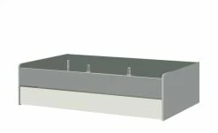 Duobett Grow Up | Grau / Sandgrau 90 cm -Kindermöbel Verkaufsladen 12115045 8 202108231242