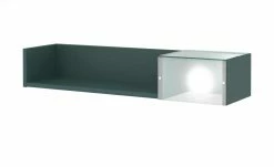 Wandregal Holly | Petrol Leuchtkubus rechts