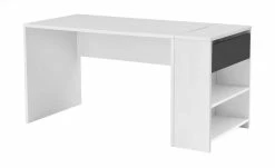 Schreibtisch-Anbauregal Holly | Weiß / Weiß / Anthrazit 12 Schreibtisch-Anbauregal Holly | Weiß / Weiß / Anthrazit -Kindermöbel Verkaufsladen 12115223 3 202106092233