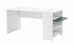 Schreibtisch-Anbauregal Holly | Weiß / Weiß / Petrol -Kindermöbel Verkaufsladen 12115224 5 202106092233