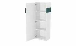 Stauraumelement 1-türig Holly | Weiß / Weiß / Petrol 144,4|cm -Kindermöbel Verkaufsladen 12115255 4 202106092233