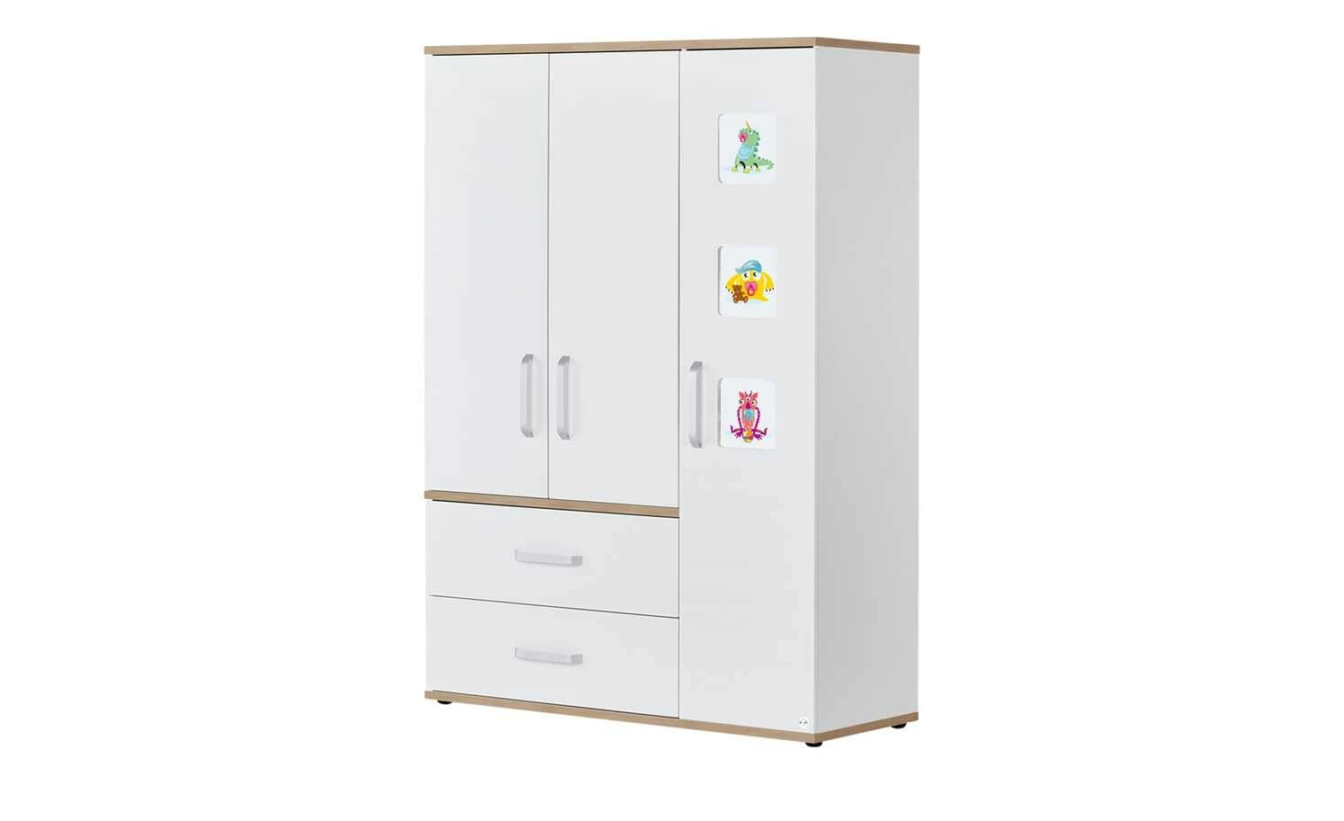 Mia & Mo Kleiderschrank, 3-türig Clea 3 Mia & Mo Kleiderschrank, 3-türig Clea – Bild 2