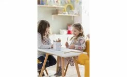 Kinder-Polsterstuhl mit Ohren Huschel | Curry (Gelb) -Kindermöbel Verkaufsladen 12116256 4 202104262234