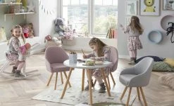 Kinder-Polstersessel Purzel | Altrosa