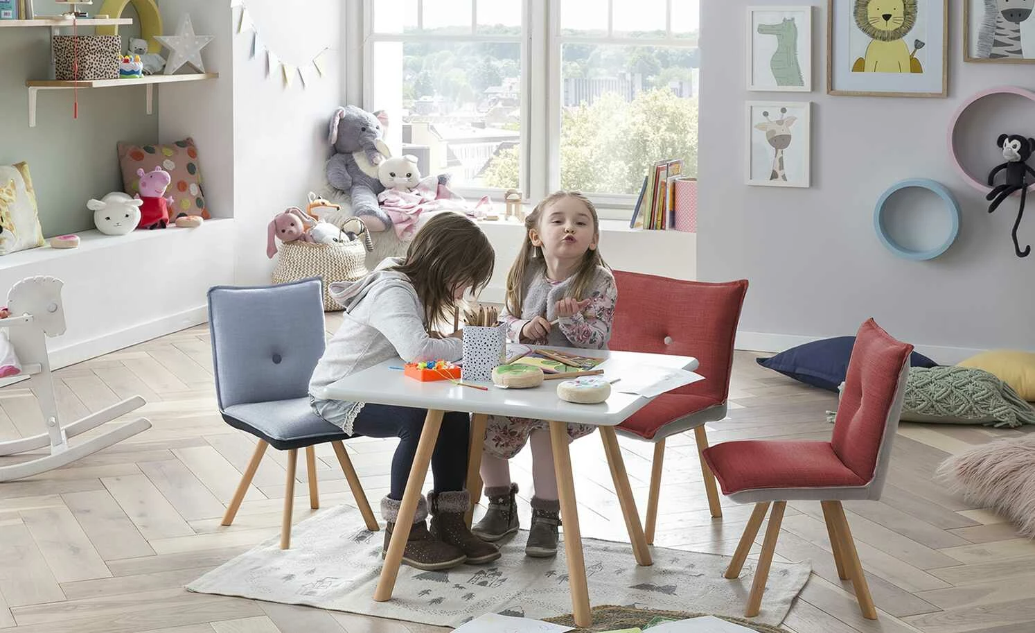 Kinder-Polsterbank Muckel | Bordeaux 3 Kinder-Polsterbank Muckel | Bordeaux