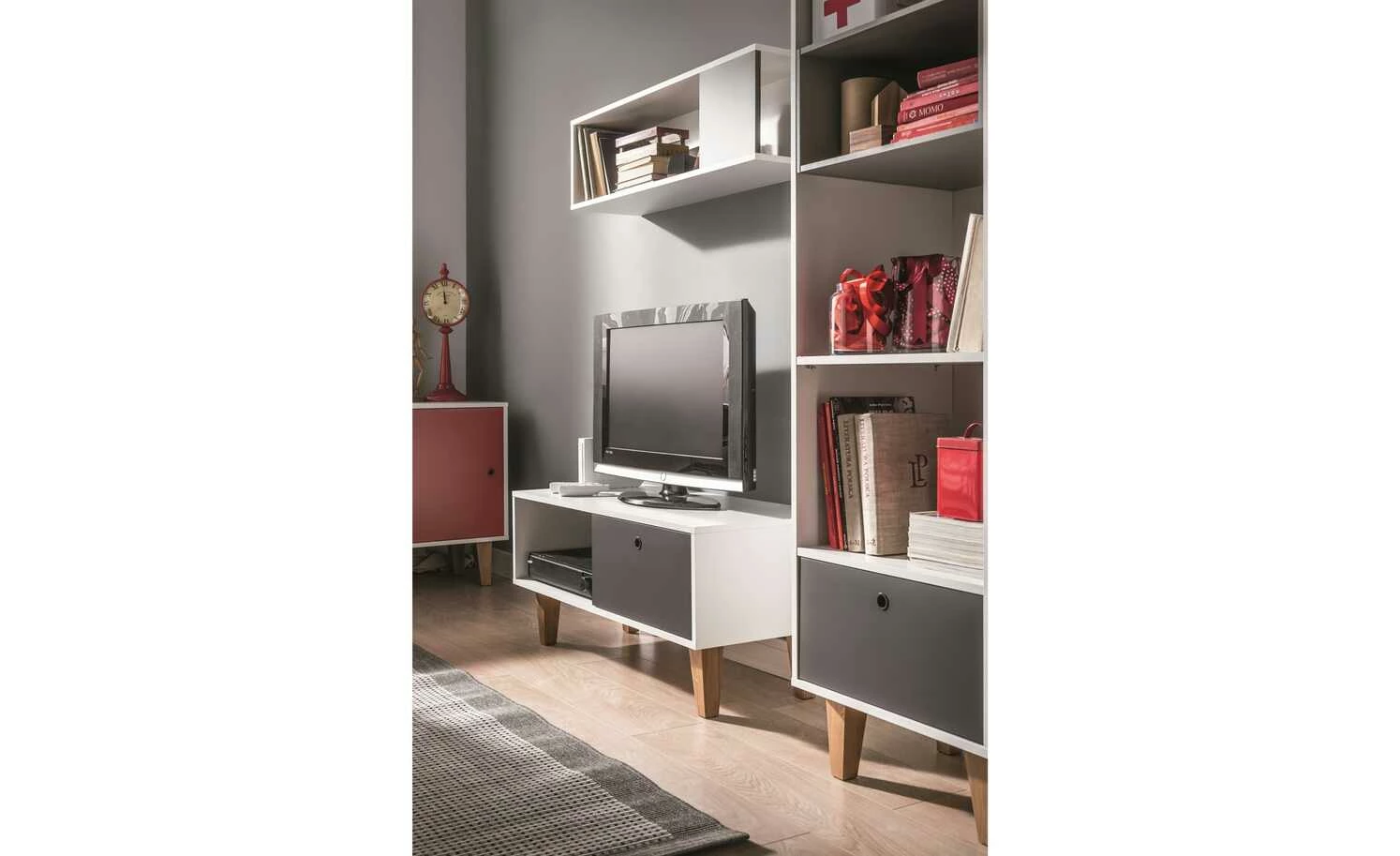 VOX Bücherregal schmal Concept 4 VOX Bücherregal schmal Concept – Bild 2