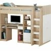 Hochbett mit Kleiderschrank und Schreibtisch Unit -Kindermöbel Verkaufsladen 12116937 5 202110082235