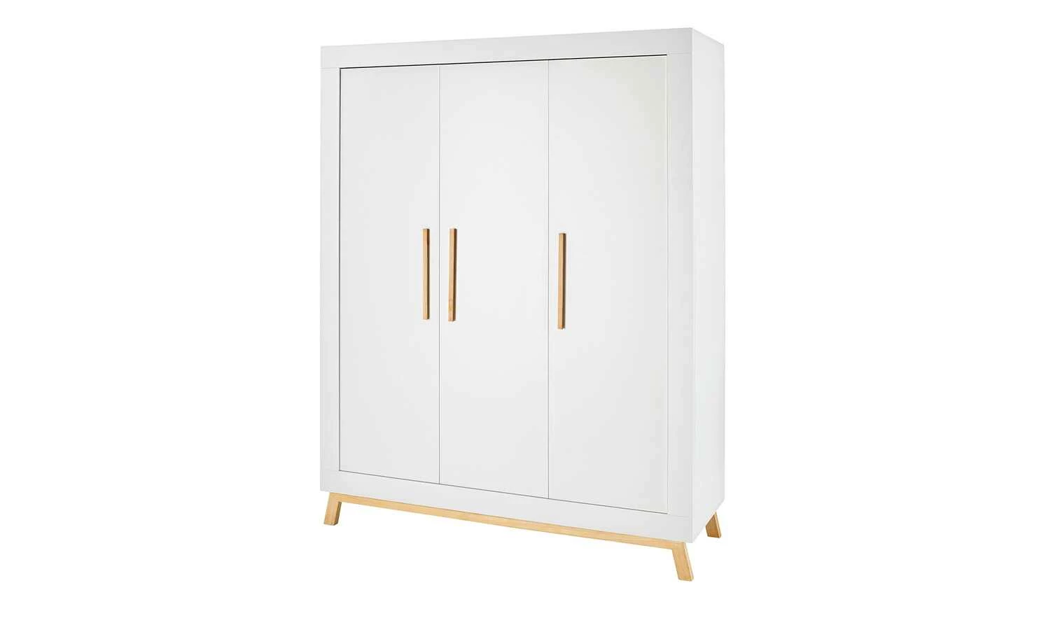 Kleiderschrank Miami White | 154|cm 4 Kleiderschrank Miami White | 154|cm – Bild 2