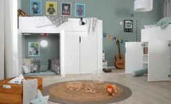 Roba Hochbett mit Stauraum Flo | 150,6|cm -Kindermöbel Verkaufsladen 12118357 14 202201042233