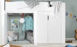 Roba Hochbett mit Stauraum Flo | 150,6|cm -Kindermöbel Verkaufsladen 12118357 24 202201042233