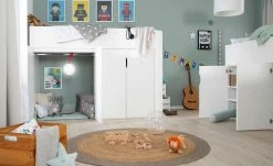 Roba Hochbett mit Stauraum Flo | 150,6|cm -Kindermöbel Verkaufsladen 12118357 8 202201042233